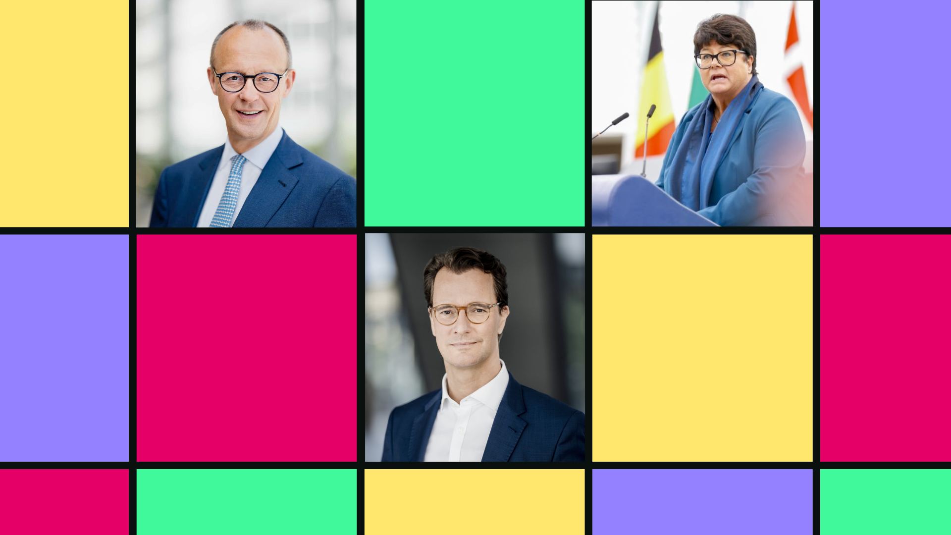 CDU Kundgebung in Aachen zur Europawahl 2024
